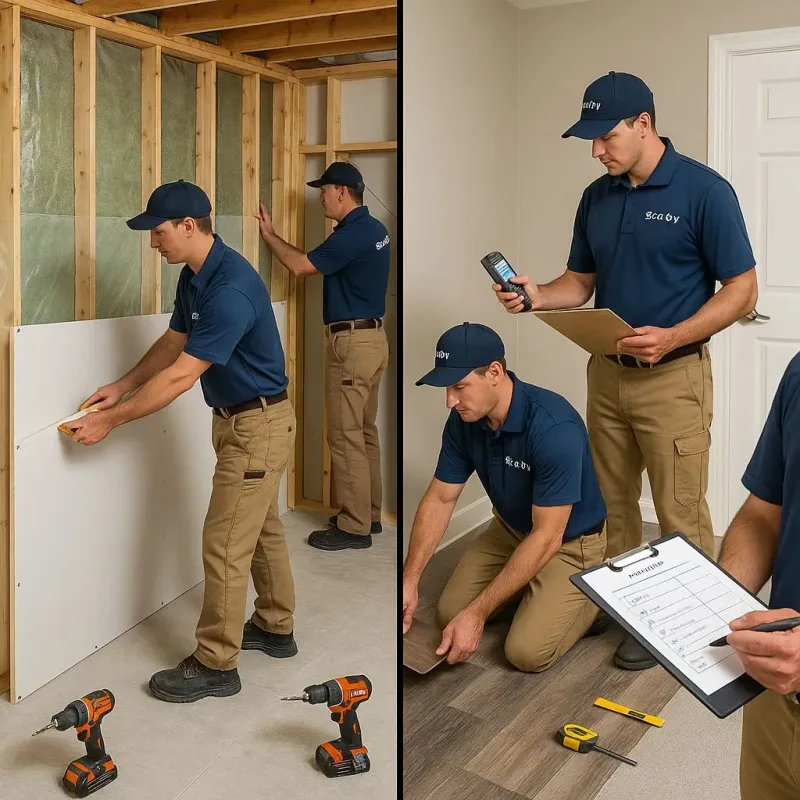 Repairs and Reconstruction process in Elberta, AL